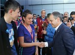 Gençlik ve Spor Bakanı Akif Çağatay Kılıç, Samsun Bafra Gençlik Merkezi bahçesinde düzenlenen Hıdırellez Şenlikleri'ne katıldı.