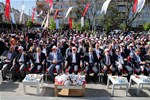 Gençlik ve Spor Bakanı Akif Çağatay Kılıç, Samsun Bafra Gençlik Merkezi bahçesinde düzenlenen Hıdırellez Şenlikleri'ne katıldı.