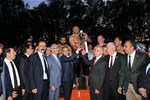 Gençlik ve Spor Bakanı Akif Çağatay Kılıç, Samsun Alaçam Geyikkoşan Yağlı Güreşleri final karşılaşmasını izledi.
