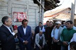 Gençlik ve Spor Bakanı Akif Çağatay Kılıç, Samsun Ladik İlçesi İbi Mahallesi'ni ziyaret etti.