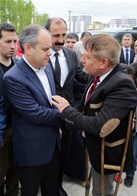 Gençlik ve Spor Bakanı Akif Çağatay Kılıç, Samsun Canik İlçesi'nde muhtarlar, sandık başkanları ve bazı STK temsilcileri ile kahvaltıda bir araya geldi.