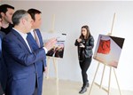 Gençlik ve Spor Bakanı Akif Çağatay Kılıç, Samsun Lovelet Avm 'de düzenlenen sergi açılışını yaptı.