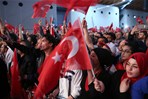 Cumhurbaşkanı Recep Tayyip Erdoğan ile Gençlik ve Spor Bakanı Akif Çağatay Kılıç, Almanya'nın Karlsruhe şehrinde DM Arena'da düzenlenen Gençlik Buluşması Etkinliğine katıldı.