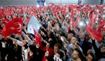 Cumhurbaşkanı Recep Tayyip Erdoğan ile Gençlik ve Spor Bakanı Akif Çağatay Kılıç, Almanya'nın Karlsruhe şehrinde DM Arena'da düzenlenen Gençlik Buluşması Etkinliğine katıldı.