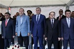 Cumhurbaşkanı Recep Tayyip Erdoğan ile Gençlik ve Spor Bakanı Akif Çağatay Kılıç, Rize'de düzenlenen toplu açılış törenine katıldı.