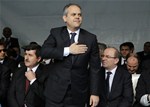 Cumhurbaşkanı Recep Tayyip Erdoğan ile Gençlik ve Spor Bakanı Akif Çağatay Kılıç, Trabzon'da düzenlenen toplu açılış törenine katıldı.