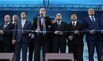 Cumhurbaşkanı Recep Tayyip Erdoğan ile Gençlik ve Spor Bakanı Akif Çağatay Kılıç, Trabzon'da düzenlenen toplu açılış törenine katıldı.