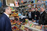 Gençlik ve Spor Bakanı Akif Çağatay Kılıç, Samsun'un Asarcık İlçesi'nde esnaf ziyaretinde bulundu.