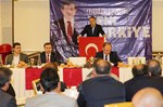 Gençlik ve Spor Bakanı Akif Çağatay Kılıç, Sivas Öğretmenevi'nde STK Başkanları ile öğle yemeğinde bir araya geldi.