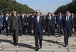 Gençlik ve Spor Bakanı Akif Çağatay Kılıç, 19 Mayıs Atatürk’ü Anma, Gençlik ve Spor Bayramı ile Gençlik Haftası başlangıcı çerçevesinde Anıtkabir ziyareti gerçekleştirdi.