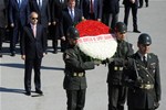 Gençlik ve Spor Bakanı Akif Çağatay Kılıç, 19 Mayıs Atatürk’ü Anma, Gençlik ve Spor Bayramı ile Gençlik Haftası başlangıcı çerçevesinde Anıtkabir ziyareti gerçekleştirdi.