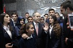 Gençlik ve Spor Bakanı Akif Çağatay Kılıç, Gençlik Haftası programı çerçevesinde kutlamalar için Ankara’ya gelen temsilci gençleri kabul etti.