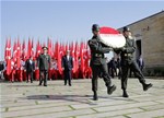 Gençlik ve Spor Bakanı Akif Çağatay Kılıç, 19 Mayıs Atatürk’ü Anma Gençlik ve Spor Bayramı dolasıyla Anıtkabir'de gerçekleştirilen resmi törene katıldı.