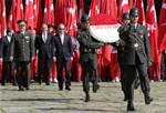 Gençlik ve Spor Bakanı Akif Çağatay Kılıç, 19 Mayıs Atatürk’ü Anma Gençlik ve Spor Bayramı dolasıyla Anıtkabir'de gerçekleştirilen resmi törene katıldı.