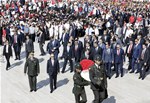 Gençlik ve Spor Bakanı Akif Çağatay Kılıç, 19 Mayıs Atatürk’ü Anma Gençlik ve Spor Bayramı dolasıyla Anıtkabir'de gerçekleştirilen resmi törene katıldı.