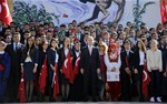 Gençlik ve Spor Bakanı Akif Çağatay Kılıç, 19 Mayıs Atatürk’ü Anma Gençlik ve Spor Bayramı dolasıyla Anıtkabir'de gerçekleştirilen resmi törene katıldı.