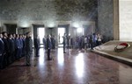 Gençlik ve Spor Bakanı Akif Çağatay Kılıç, 19 Mayıs Atatürk’ü Anma Gençlik ve Spor Bayramı dolasıyla Anıtkabir'de gerçekleştirilen resmi törene katıldı.
