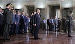 Gençlik ve Spor Bakanı Akif Çağatay Kılıç, 19 Mayıs Atatürk’ü Anma Gençlik ve Spor Bayramı dolasıyla Anıtkabir'de gerçekleştirilen resmi törene katıldı.