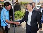 Gençlik ve Spor Bakanı Akif Çağatay Kılıç, Samsun'un Dereköy Mahallesi'nde hemşehrileri ile bir araya geldi.