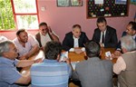 Gençlik ve Spor Bakanı Akif Çağatay Kılıç, Samsun'un Ondokuzmayıs İlçesi'ne bağlı Çiftlik Köyü ziyaret etti.