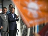 Başbakan Ahmet Davutoğlu ile Gençlik ve Spor Bakanı Akif Çağatay Kılıç, Ak Parti Tokat Mitingine katıldı.
