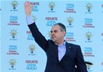 Başbakan Ahmet Davutoğlu ile Gençlik ve Spor Bakanı Akif Çağatay Kılıç, Ak Parti Sinop Mitingine katıldı.