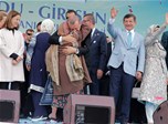 Cumhurbaşkanı Recep Tayyip Erdoğan, Başbakan Ahmet Davutoğlu ile Gençlik ve Spor Bakanı Akif Çağatay Kılıç, Ordu - Giresun Havalimanı Açılış Törenine katıldı.
