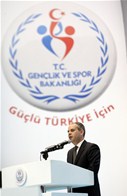Başbakan Ahmet Davutoğlu ile Gençlik ve Spor Bakanı Akif Çağatay Kılıç, Gençlik ve Spor Bakanlığı’nın 190 adet Spor Tesisin açılışı ile 22 Adet Spor Tesisinin temel atma törenlerine katıldı.