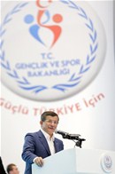 Başbakan Ahmet Davutoğlu ile Gençlik ve Spor Bakanı Akif Çağatay Kılıç, Gençlik ve Spor Bakanlığı’nın 190 adet Spor Tesisin açılışı ile 22 Adet Spor Tesisinin temel atma törenlerine katıldı.