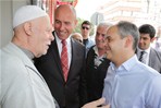 Gençlik ve Spor Bakanı Akif Çağatay Kılıç, Samsun Tekkeköy esnafını ziyaret etti.