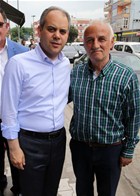 Gençlik ve Spor Bakanı Akif Çağatay Kılıç, Samsun Tekkeköy esnafını ziyaret etti.