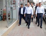 Gençlik ve Spor Bakanı Akif Çağatay Kılıç, Samsun Tekkeköy esnafını ziyaret etti.