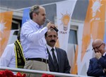 Gençlik ve Spor Bakanı Akif Çağatay Kılıç, Ak Parti Terme İlçe mitingine katıldı.