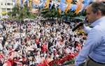 Gençlik ve Spor Bakanı Akif Çağatay Kılıç, Ak Parti Terme İlçe mitingine katıldı.