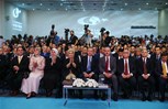 Cumhurbaşkanı Recep Tayyip Erdoğan ile Gençlik ve Spor Bakanı Akif Çağatay Kılıç, Ankara Ato Congresium'da düzenlenen 4. Uluslararası Öğrenciler Mezuniyet Töreni'ne katıldı.