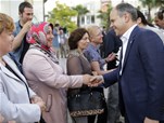 Gençlik ve Spor Bakanı Akif Çağatay Kılıç, Ak Parti Bafra İlçe Başkanlığı'nı ziyaret etti.