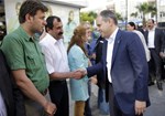 Gençlik ve Spor Bakanı Akif Çağatay Kılıç, Ak Parti Bafra İlçe Başkanlığı'nı ziyaret etti.