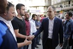 Gençlik ve Spor Bakanı Akif Çağatay Kılıç, Ak Parti Bafra İlçe Başkanlığı'nı ziyaret etti.