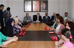 Gençlik ve Spor Bakanı Akif Çağatay Kılıç, Ak Parti Alaçam İlçe Başkanlığı'nı ziyaret etti.