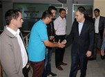 Gençlik ve Spor Bakanı Akif Çağatay Kılıç, Ak Parti Vezirköprü İlçe Başkanlığı'nı ziyaret etti.