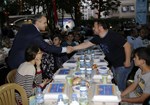 Gençlik ve Spor Bakanı Akif Çağatay Kılıç, Samsun Büyükşehir Belediyesi Sanat Merkezi'nde yetim çocuklar için düzenlenen iftar yemeğine katıldı.