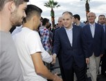 Gençlik ve Spor Bakanı Akif Çağatay Kılıç, Samsun Büyükşehir Belediyesi Sanat Merkezi'nde yetim çocuklar için düzenlenen iftar yemeğine katıldı.
