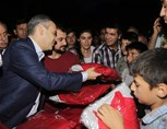 Gençlik ve Spor Bakanı Akif Çağatay Kılıç, Samsun Büyükşehir Belediyesi Sanat Merkezi'nde yetim çocuklar için düzenlenen iftar yemeğine katıldı.