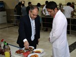 Gençlik ve Spor Bakanı Akif Çağatay Kılıç, KYK Tahsin Banguoğlu Öğrenci Yurdu'nda düzenlenen iftar yemeği programına katıldı.