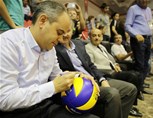 Gençlik ve Spor Bakanı Akif Çağatay Kılıç, Türkiye - Slovenya arasında oynanan Erkek Milli Voleybol karşılaşmasını izledi.