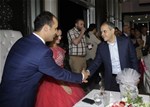 Gençlik ve Spor Bakanı Akif Çağatay Kılıç, Merve ve Furkan çiftinin nişan törenine katıldı.