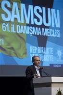 Gençlik ve Spor Bakanı Akif Çağatay Kılıç, Samsun 61. İl Danışma Meclisi Toplantısı'na katıldı.