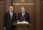 Gençlik ve Spor Bakanı Akif Çağatay Kılıç, Samsun Valiliği'ni ziyaret etti.