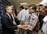 Gençlik ve Spor Bakanı Akif Çağatay Kılıç, AK Parti Samsun İl Başkanlığı'nda düzenlenen bayramlaşma törenine katıldı.