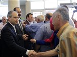 Gençlik ve Spor Bakanı Akif Çağatay Kılıç, Canik Belediye'sinde düzenlenen bayramlaşma törenine katıldı.